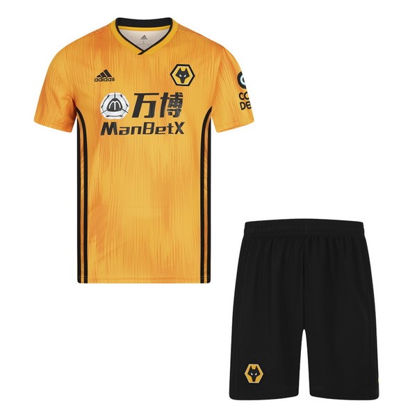 Trikot Wolves Heim Kinder 2019-20 Jaune